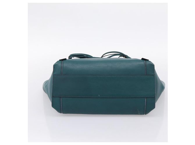 Chloé Chloe Milo Handtasche aus Leder Grün Gold authentisch ep16383A Golden - Ansicht 5