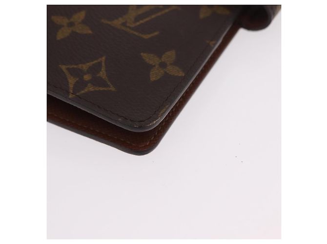 LOUIS VUITTON Monogram Agenda MM Day Planner Cover R20105 LV Auth 206302V Monograma - vista 14