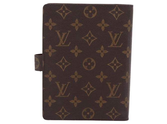 LOUIS VUITTON Monogram Agenda MM Day Planner Cover R20105 LV Auth 206302V Monograma - vista 2