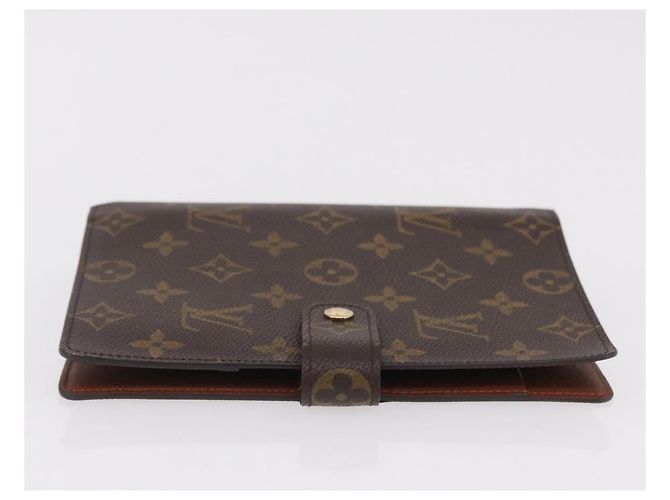 LOUIS VUITTON Monogram Agenda MM Day Planner Cover R20105 LV Auth 206302V Monograma - vista 3