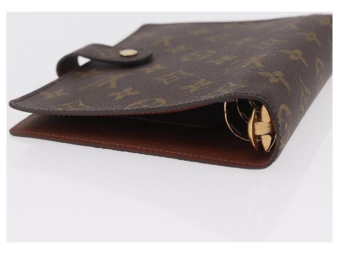 LOUIS VUITTON Monogram Agenda MM Day Planner Cover R20105 LV Auth 206302V Monograma - vista 5