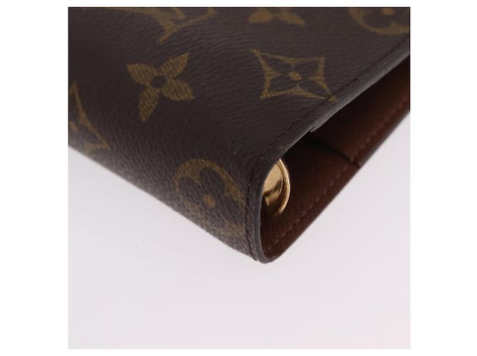 LOUIS VUITTON Monogram Agenda MM Day Planner Cover R20105 LV Auth 206302V Monograma - vista 7