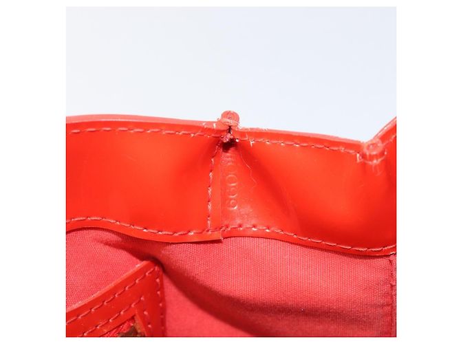 Borsa LOUIS VUITTON Monogram Vernis Wilshire PM Bag Orenge Sunset M93644 Auth 206609 - vista 12