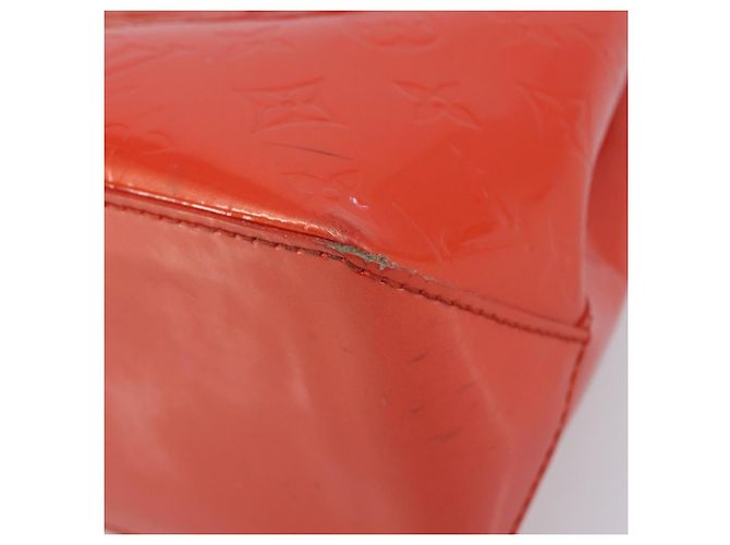 Borsa LOUIS VUITTON Monogram Vernis Wilshire PM Bag Orenge Sunset M93644 Auth 206609 - vista 15