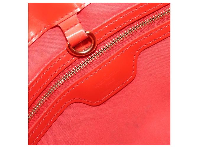 Borsa LOUIS VUITTON Monogram Vernis Wilshire PM Bag Orenge Sunset M93644 Auth 206609 - vista 21