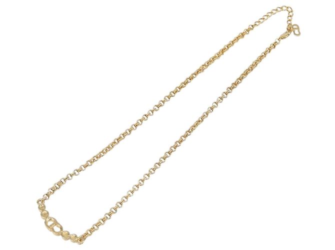 Collar Christian Dior metal Gold Auth 205464M Dorado - vista 10
