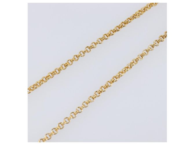Collar Christian Dior metal Gold Auth 205464M Dorado - vista 13