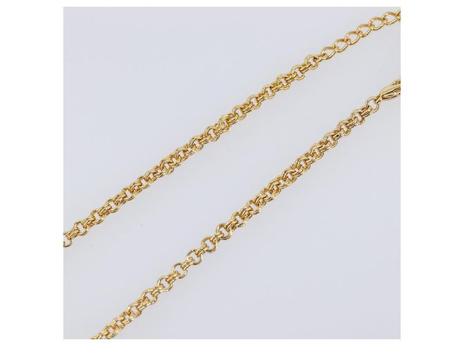 Collar Christian Dior metal Gold Auth 205464M Dorado - vista 14