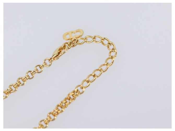 Collar Christian Dior metal Gold Auth 205464M Dorado - vista 7
