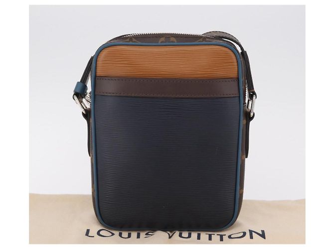 LOUIS VUITTON Epi Danube PM NM Patchwork Collection Navy M51459 Auth ep16346SAM Navy blue - view 12