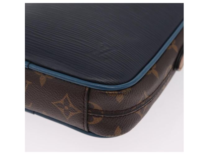 LOUIS VUITTON Epi Danube PM NM Patchwork Collection Navy M51459 Auth ep16346SAM Navy blue - view 16