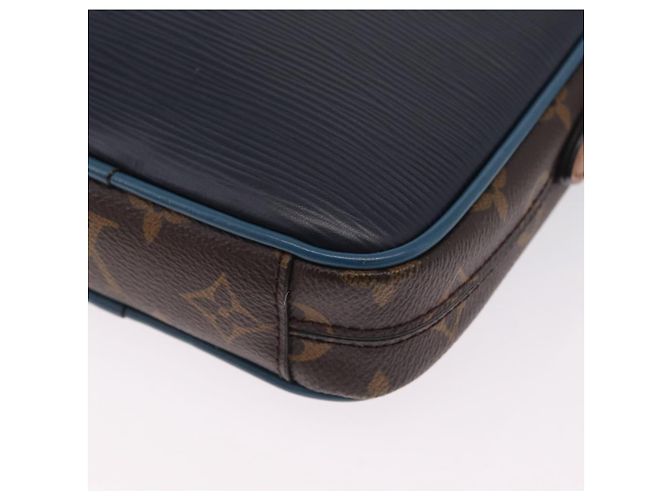 LOUIS VUITTON Epi Danube PM NM Patchwork Collection Navy M51459 Auth ep16346SAM Navy blue - view 18