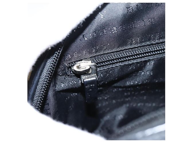 BURBERRY Nova Check Handtasche PVC Beige Silver Auth 205260A Silber - Ansicht 22