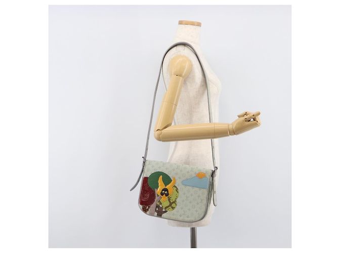 Sac LOUIS VUITTON Monogram Mini Musette Comte de Fee Gray M92279 LV Auth 202528 Marron - vue 25