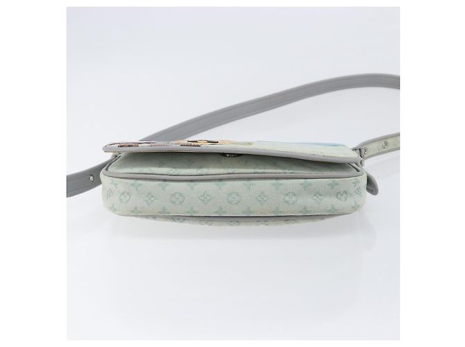Sac LOUIS VUITTON Monogram Mini Musette Comte de Fee Gray M92279 LV Auth 202528 Marron - vue 6