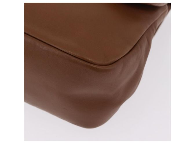 Autre Marque Saint Laurent Jamie Small Chain Shoulder Bag Leather Brown 763475 Auth ka6466SAM Braun - Ansicht 14
