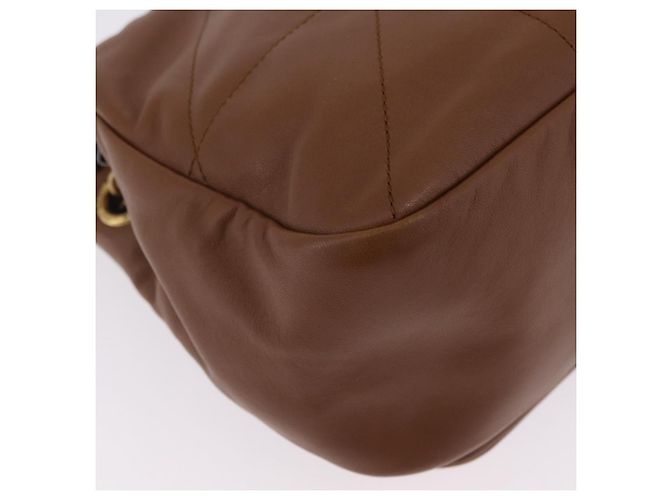 Autre Marque Saint Laurent Jamie Small Chain Shoulder Bag Leather Brown 763475 Auth ka6466SAM Braun - Ansicht 15