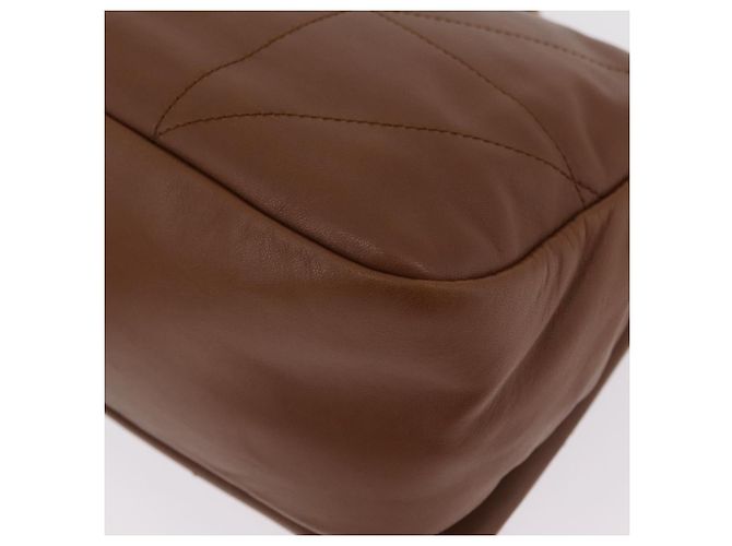 Autre Marque Saint Laurent Jamie Small Chain Shoulder Bag Leather Brown 763475 Auth ka6466SAM Braun - Ansicht 16