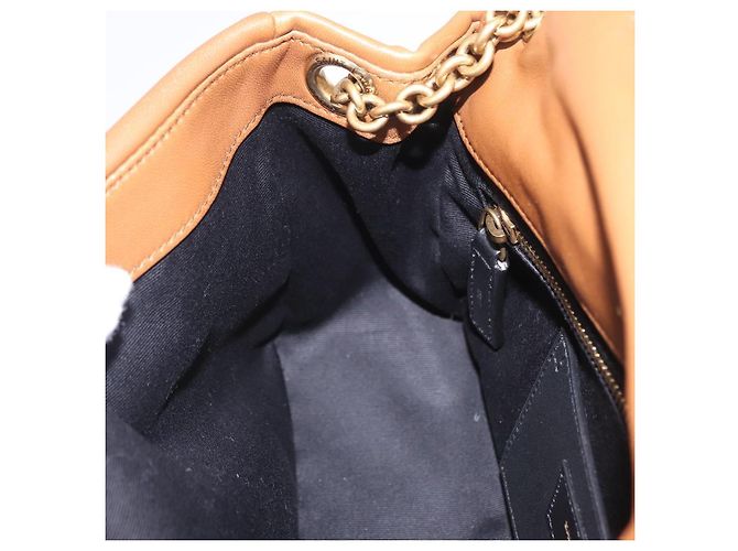 Autre Marque Saint Laurent Jamie Small Chain Shoulder Bag Leather Brown 763475 Auth ka6466SAM Braun - Ansicht 21