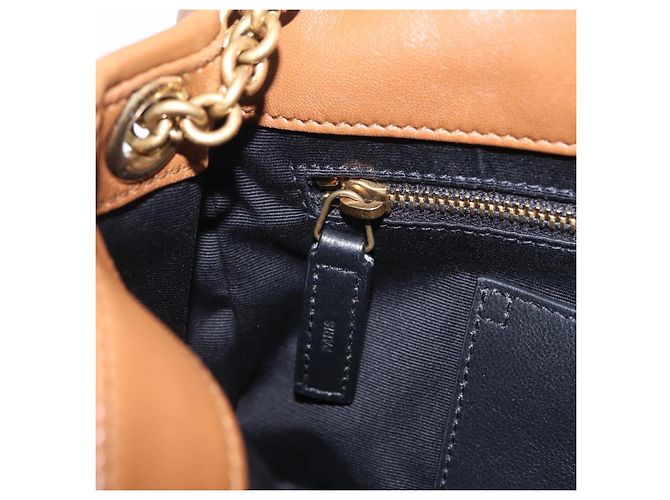 Autre Marque Saint Laurent Jamie Small Chain Shoulder Bag Leather Brown 763475 Auth ka6466SAM Braun - Ansicht 22