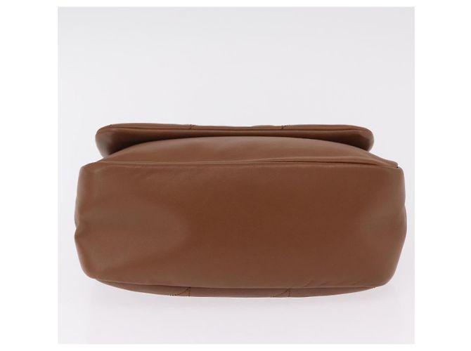 Autre Marque Saint Laurent Jamie Small Chain Shoulder Bag Leather Brown 763475 Auth ka6466SAM Braun - Ansicht 5
