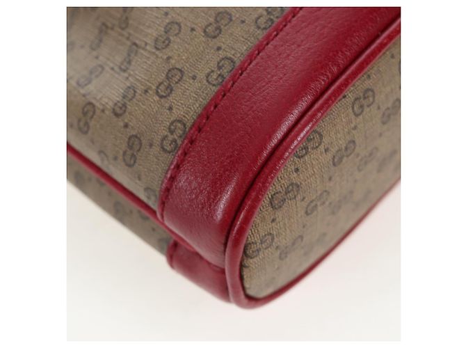 GUCCI Micro GG Supreme Doraemon Collaboration Tasche PVC 647801 Auth ar14325SAM Beige Golden - Ansicht 17