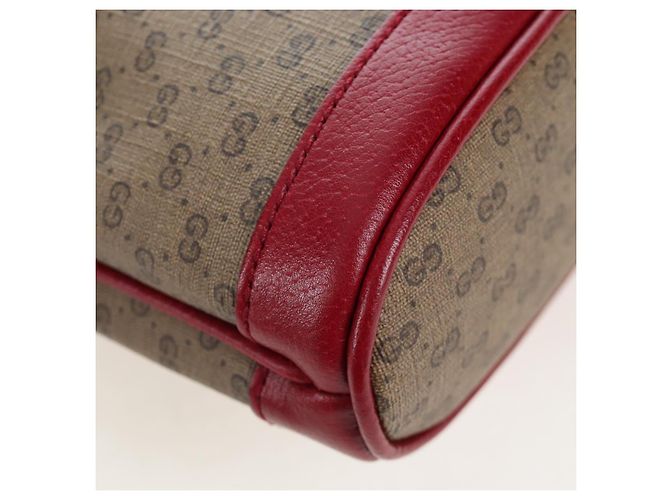 GUCCI Micro GG Supreme Doraemon Collaboration Tasche PVC 647801 Auth ar14325SAM Beige Golden - Ansicht 19