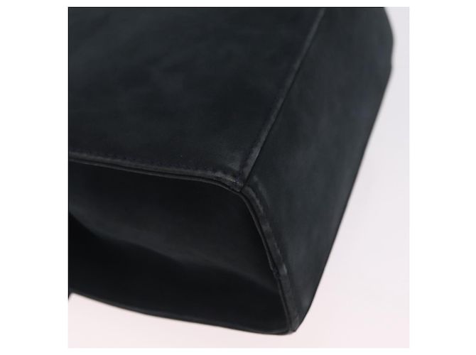 Borsa a Tracolla Salvatore Ferragamo Vala Camoscio Navy Tono Oro Auth 207593 Blu navy - vista 19