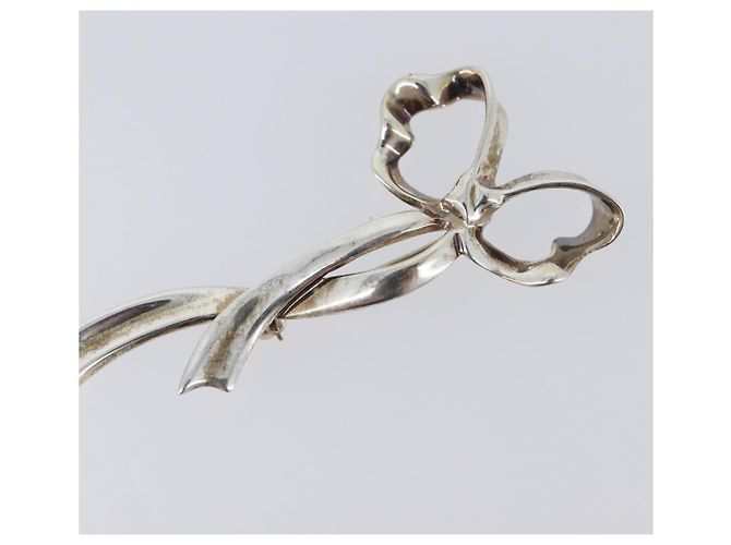 Tiffany & Co. Schleifennadel Ag925 Silber Authentisch 205466M - Ansicht 4