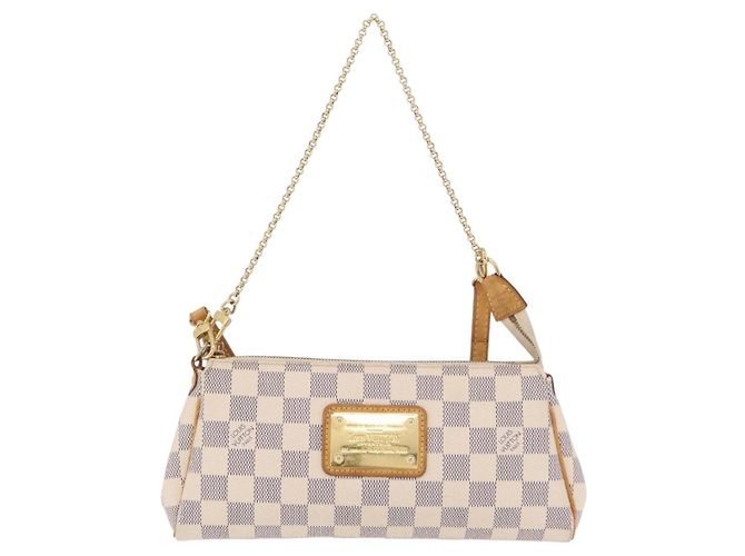 LOUIS VUITTON Damier Azur Eva Shoulder Bag 2way N55214 LV Auth 206436A - vista 13
