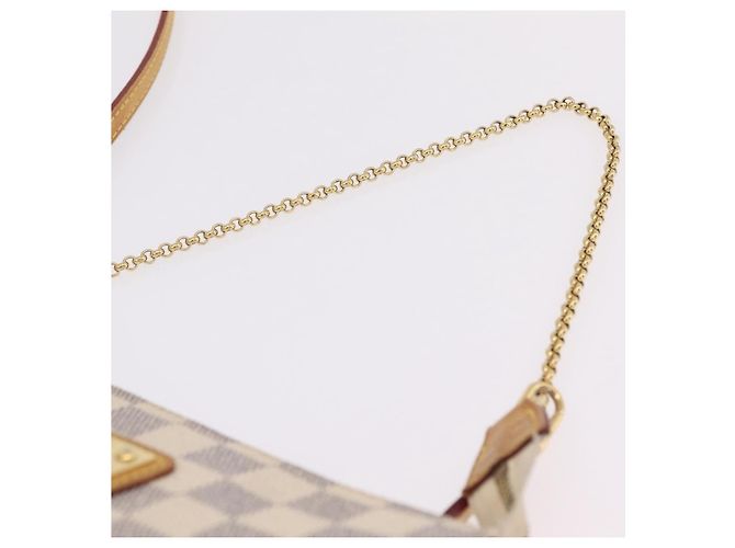 LOUIS VUITTON Damier Azur Eva Shoulder Bag 2way N55214 LV Auth 206436A - vista 15