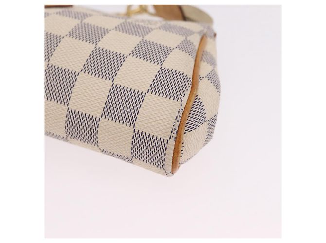 LOUIS VUITTON Damier Azur Eva Shoulder Bag 2way N55214 LV Auth 206436A - vista 18