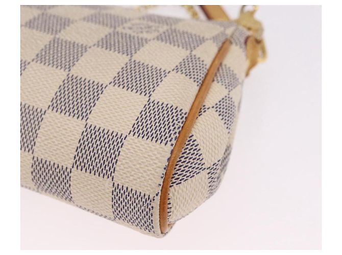 LOUIS VUITTON Damier Azur Eva Shoulder Bag 2way N55214 LV Auth 206436A - vista 20
