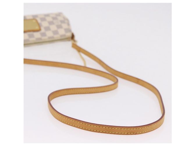 LOUIS VUITTON Damier Azur Eva Shoulder Bag 2way N55214 LV Auth 206436A - vista 9