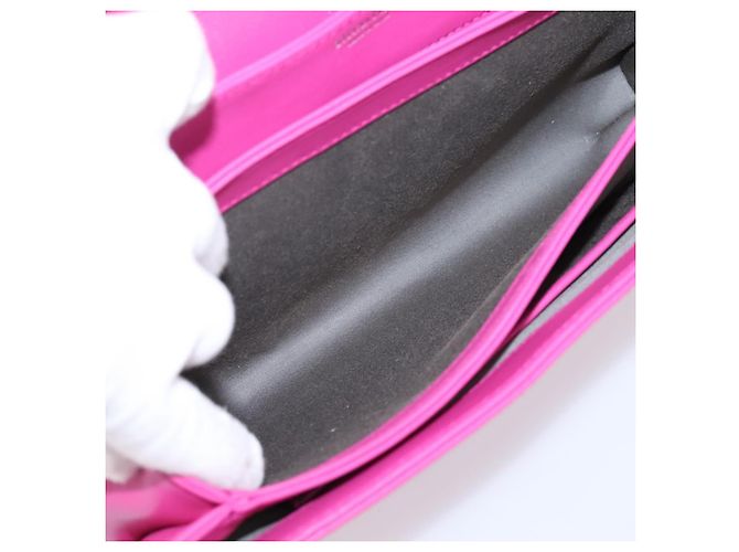 Bolsa Tiffany & Co. em couro rosa prata Auth BA16045V - vista 10