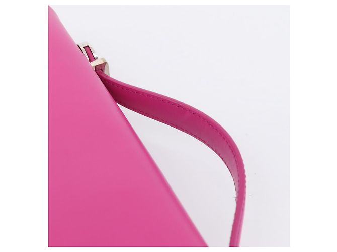 Bolsa Tiffany & Co. em couro rosa prata Auth BA16045V - vista 14