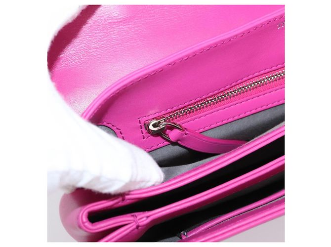 Bolsa Tiffany & Co. em couro rosa prata Auth BA16045V - vista 23