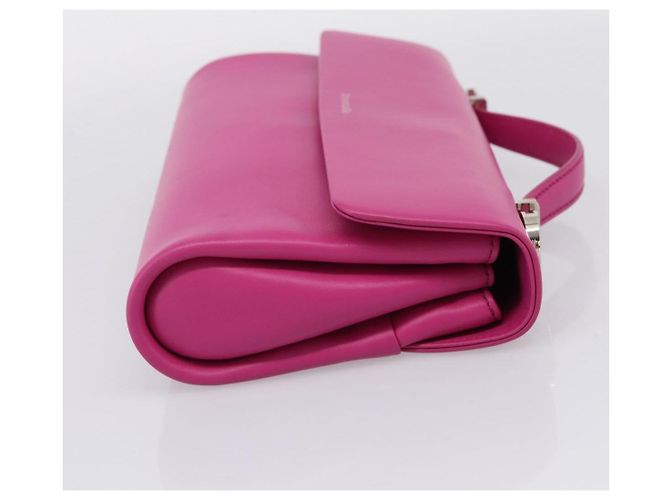 Bolsa Tiffany & Co. em couro rosa prata Auth BA16045V - vista 4