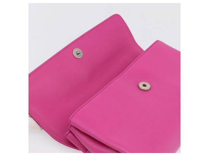 Bolsa Tiffany & Co. em couro rosa prata Auth BA16045V - vista 8