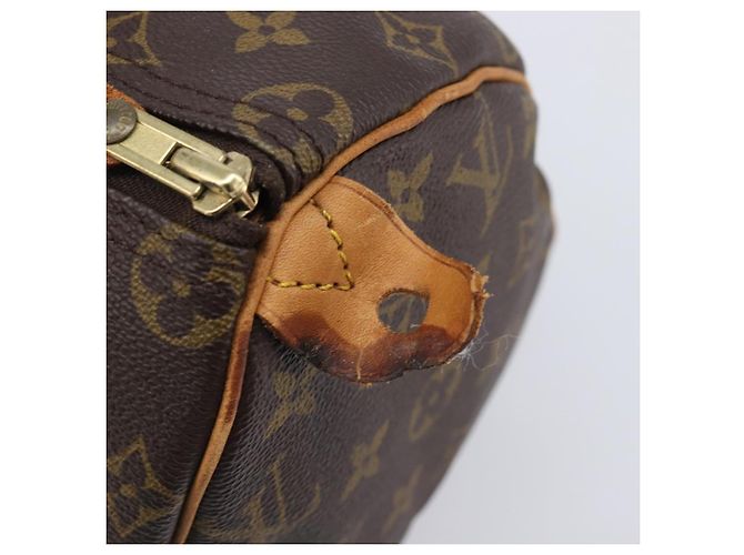 Borsa a mano LOUIS VUITTON Monogram Speedy 25 M41528 LV Auth 207674A Monogramma - vista 19