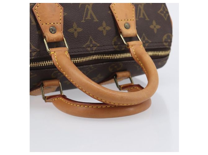Borsa a mano LOUIS VUITTON Monogram Speedy 25 M41528 LV Auth 207674A Monogramma - vista 7