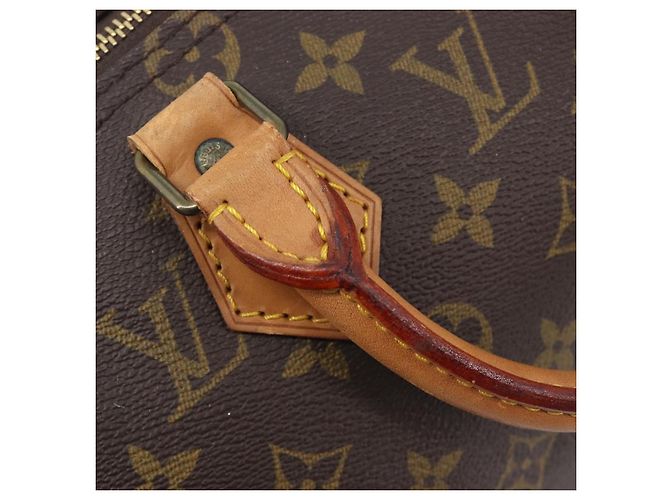 Borsa a mano LOUIS VUITTON Monogram Speedy 25 M41528 LV Auth 207674A Monogramma - vista 9