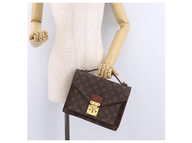 LOUIS VUITTON Monogram Monceau 26 Hand Bag M51187 LV Auth BA16196 Monograma - vista 29