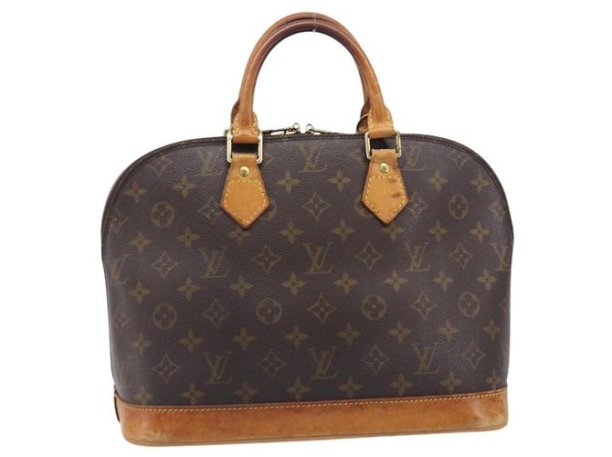 LOUIS VUITTON Monogram Alma Hand Bag M51130 LV Auth 207424 Monograma - vista 13