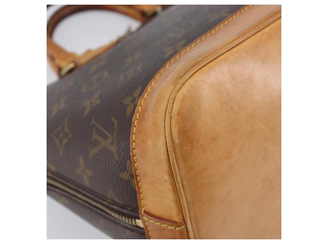LOUIS VUITTON Monogram Alma Hand Bag M51130 LV Auth 207424 Monograma - vista 14