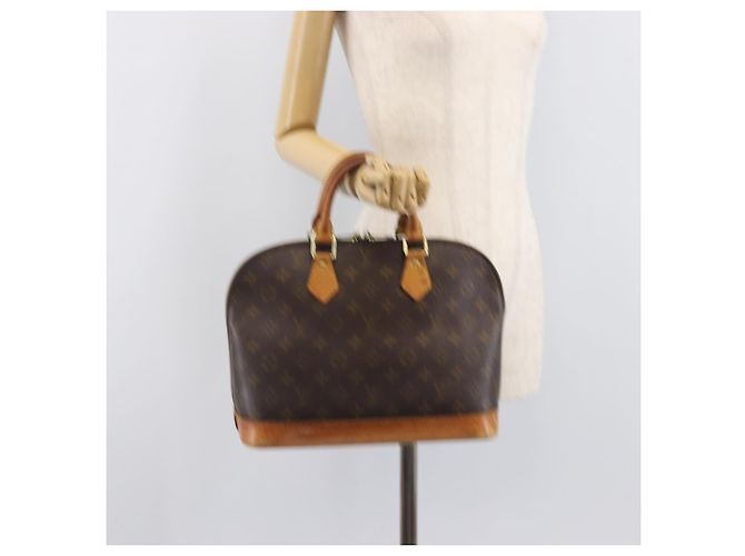 LOUIS VUITTON Monogram Alma Hand Bag M51130 LV Auth 207424 Monograma - vista 23