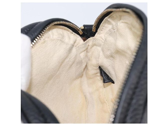 Borsa a tracolla GUCCI Soho Chain in pelle nera e oro 353965 Auth 205993 Nero D'oro - vista 20