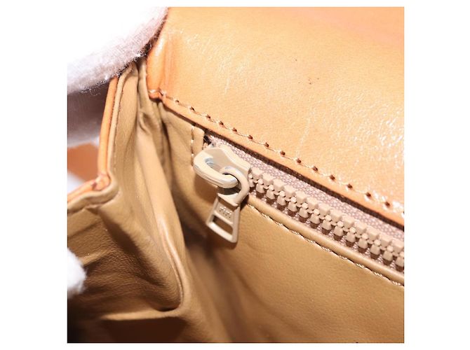 16 Céline Bolso de hombro CELINE Macadam Canvas PVC Leather Brown Gold Auth 202490 Castaño Dorado - vista 30
