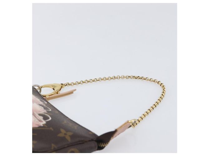 LOUIS VUITTON Monogram Bag print Mini Pochette Pouch M60245 LV Auth 206276M Monograma - vista 8