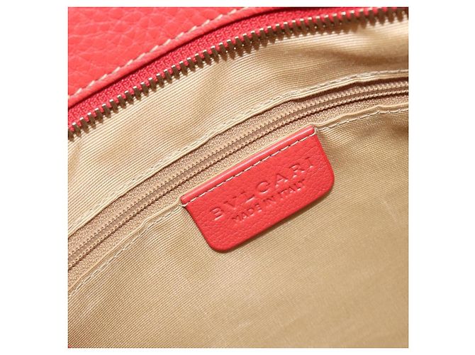 Bulgari Borsa Tote BVLGARI Canvas Beige Gold Auth bs37467A D'oro - vista 20